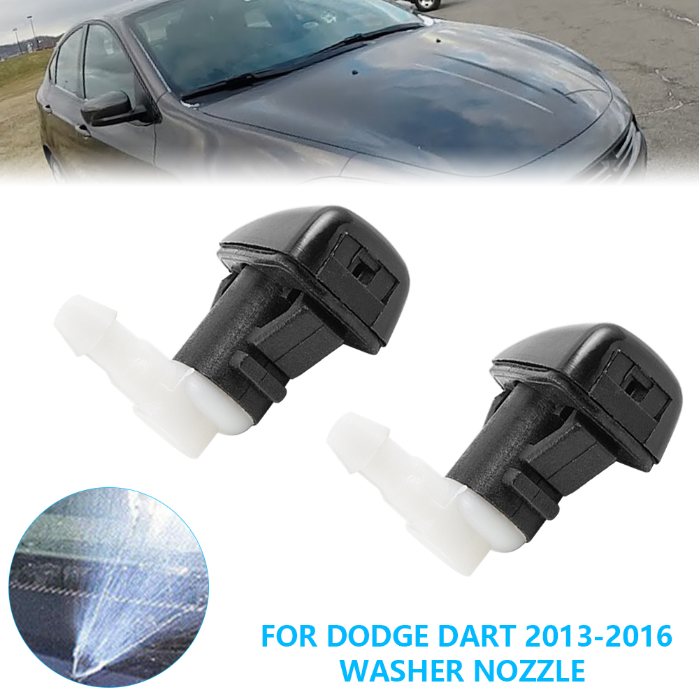 Spout Washer Nozzle Windshield Wiper Nozzle 68081370AB For Dodge Dart