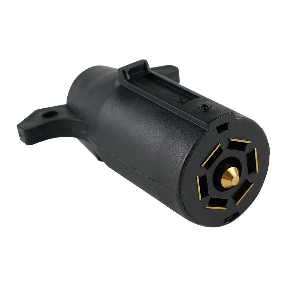 7 Way RV Style Trailer Brakes Light Plug Connector Replacement Blade