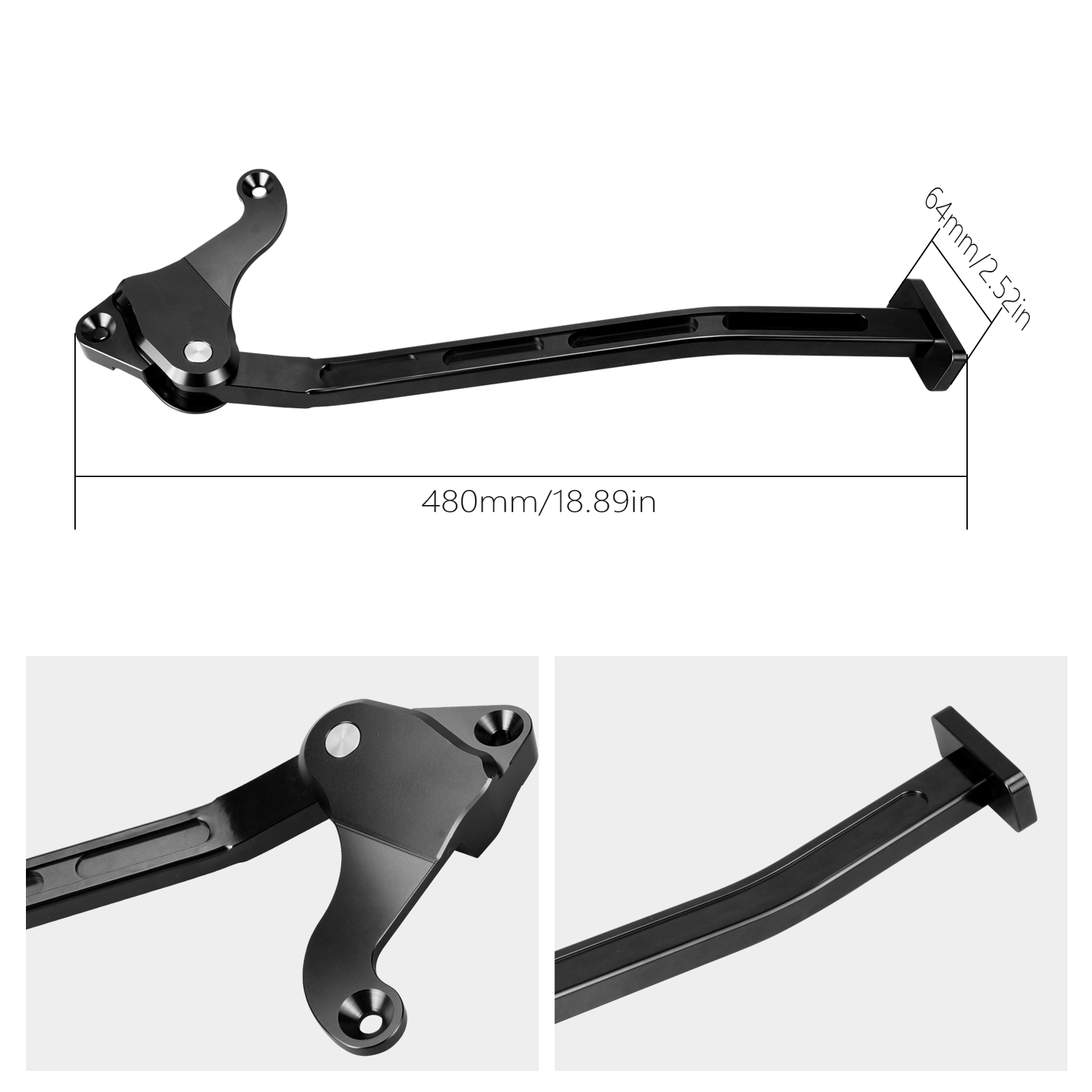 CNC Kickstand Side Stand Kick For KTM 125 150 SX 20122015 250 350 SXF